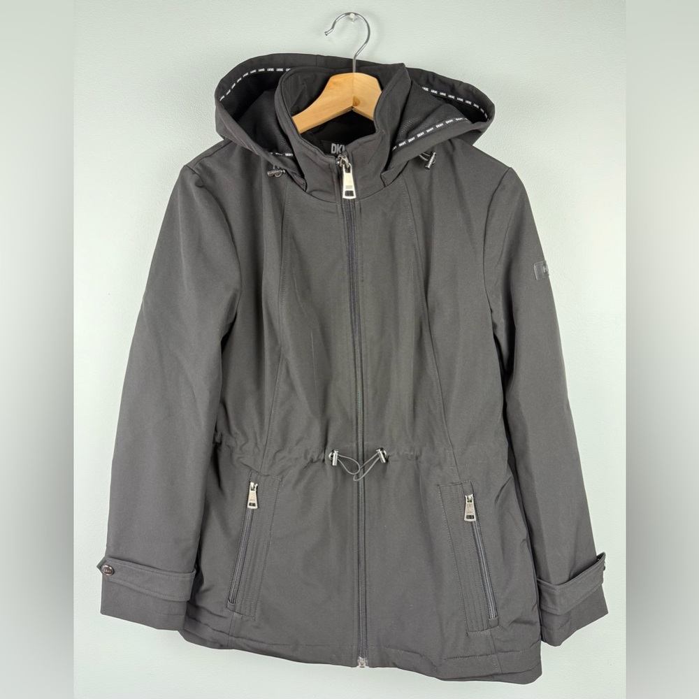 DKNY Women's Black Utility Jacket